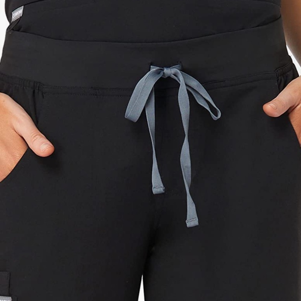 Black Scrub Pants